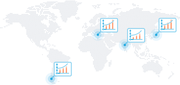 B2B Profile Data Sets Map trend