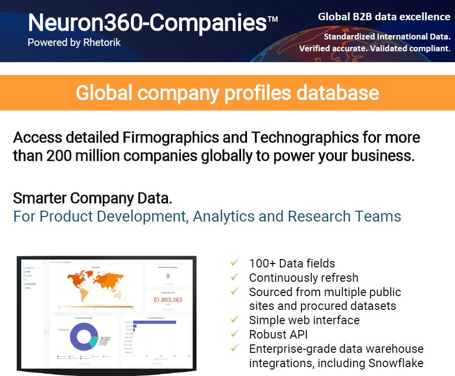 Neuron360 Companies datasheet image